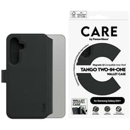 CARE By PanzerGlass Galaxy S25 Plus Plånboksfodral Tango 2in1 - Svart