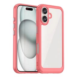 Mobilskal till iPhone 16 Outer Space - Röd
