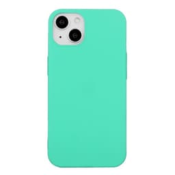 Mobilskal till iPhone 15 Plus TPU Matte Slim-Fit - Cyan