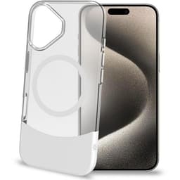 Celly Mobilskal till iPhone 16 MagSafe Magdual - Vit