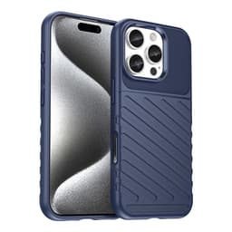 Mobilskal till iPhone 16 Pro Max Silikon Thunder - Blå