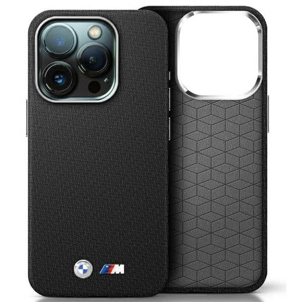 BMW iPhone 16 Pro Max Mobilskal Kevlar Wrapped Metal