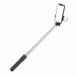 Selfie Stick WR1YXS Telescopic Tripod 0.71m med Rund Lampa