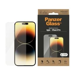 PanzerGlass iPhone 14 Pro Max hærdet glas Skærmbeskytter Klassisk pasform