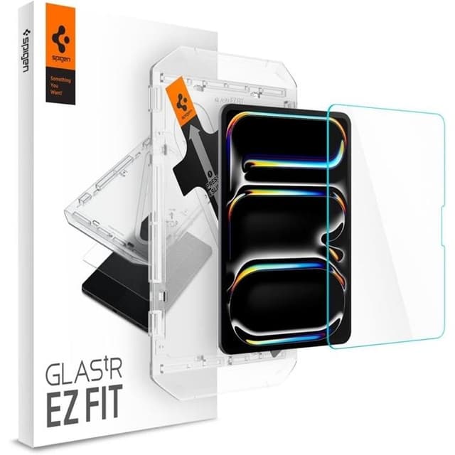 Spigen iPad Pro 11 (2024) Härdat Glas Skärmskydd GLAS.TR ""EZ FIT""