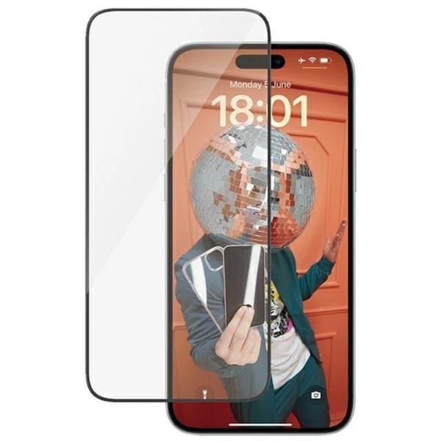 PanzerGlass iPhone 15 Plus hærdet glas Skærmbeskytter Ultra-bred pasform - Klar