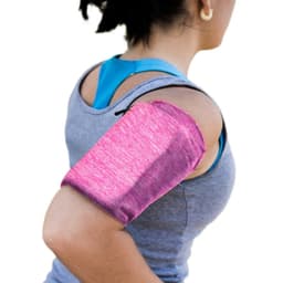Elastisk Stof Armbånd L Running Fitness - Pink