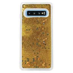 Glitter Skal till Samsung Galaxy S10e - Guld
