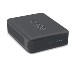 SBS PowerBank 10000 mAh 20W - Svart