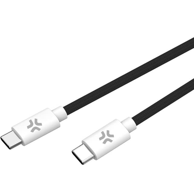 CELLY USB-C till USB-C kabel 60W 1.5m - Svart