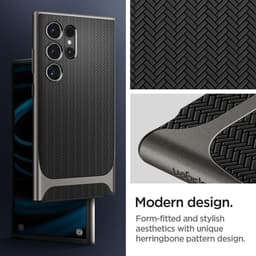 Spigen Mobilskal till Galaxy S24 Ultra Neo Hybrid - Gunmetal