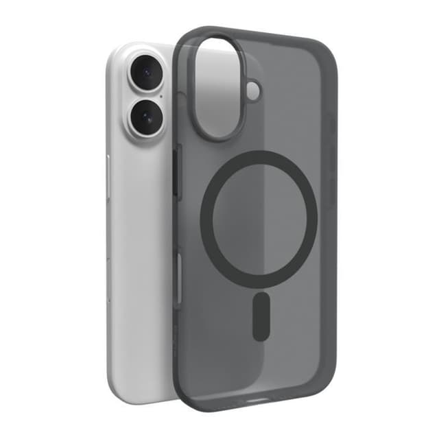 Puro Telefontaske til iPhone 16 Plus Magsafe Daylight Silikone - Sort