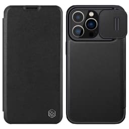 Nillkin iPhone 14 Plus Plånboksfodral QinPro - Svart