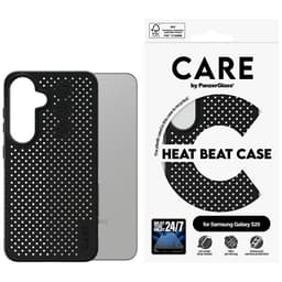 CARE By PanzerGlass Telefontaske til Galaxy S25 Heat Beat - Sort
