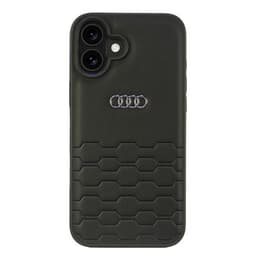 Audi Mobilskal till iPhone 16 Plus Syntetiskt Läder - Svart