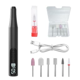 Professional Electric Nail Drill Machine 20000 RPM Rechargeable Cordless File with 4 Speeds and Digital Display for Manicure Pedicure and Cuticle Removal Sort