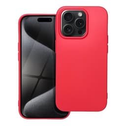 Mobilskal till iPhone 15 Plus Soft - Röd