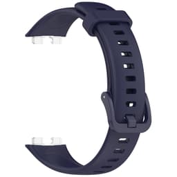 Silikoniranneke Huawei Band 10/9/8 -kellolle Sininen