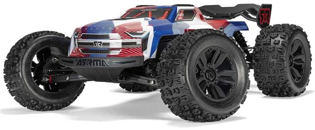 ARRMA Kraton 6S 4x4 1/8 Børsteløs RTR Blå/Rød