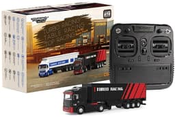 Mini Semi-Truck 4WD 1/76 Sort - RTR
