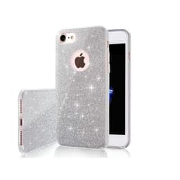 Glitter Skal till iPhone 13 Mini - Silver Skyddande Mobilfodral