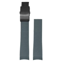 Kellorammi Longines Conquest L3.742 642 781 782 - 21mm harmaa + musta