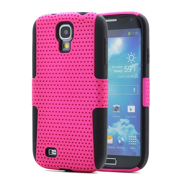 Mesh Combo Skal till Samsung Galaxy S4 i9500 (Magenta)