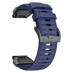 Premium Garmin Fenix 8 -ranneke: Fluorikumikellon ranneke Sininen 22 mm