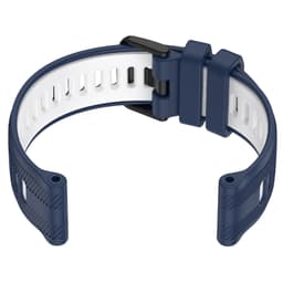 Midnattblå og hvit klokkereim for Garmin Forerunner