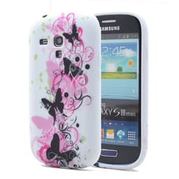 FlexiCase Skal till Samsung Galaxy S3 Mini i8190 - (Three Butterfly)