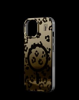Mirror Case MagSafe iPhone 13 / 14 / 15 / 16e / 17e Leo Ombre