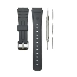 Klokkerem, 18 mm klaffbredde - Svart