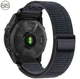 Garmin Fenix 5/6/7X Pro borrelåsstropp i nylon - 22mm 26mm
