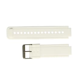 Hvit silikonreim for Garmin Vivoactive Acetate Smartwatch