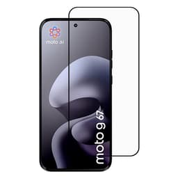 SKALO Heltäckande Skärmskydd Härdat Glas för Motorola Moto G67 5G - Svart