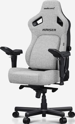 AndaSeat Kaiser 4 Series gamingstol (grått stoff)