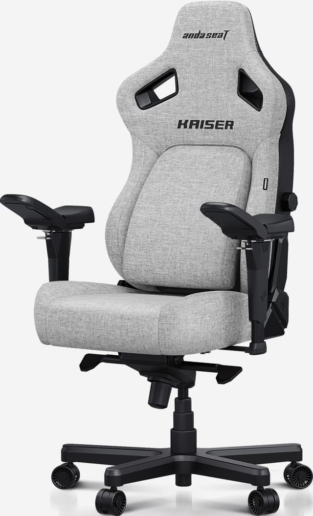 AndaSeat Kaiser 4 Series gamingstol (grått tyg)