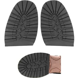 Utskifting av gummisåler foran – skosåler for reparasjon Sort