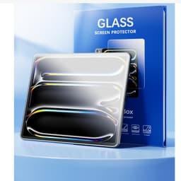 Arc Edge herdet glass skjermbeskytter kompatibel med iPad Air 13 (2024/2025) - 2-pakning, antirefleks, øyebeskyttelse