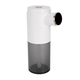 Automatisk berøringsfri såpedispenser med gel – infrarød sensor, justerbart skumnivå, temperatur- og batteridisplay Hvit