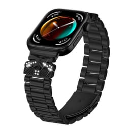 Huawei Fit 3 klokkereim med glitrende sommerfuglsmykker Sort