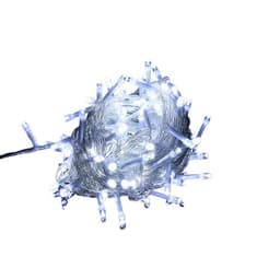 30m 300 LED-lyslenker med 8 moduser - hvite LED-lyslenker for innendørs/utendørs dekorasjon