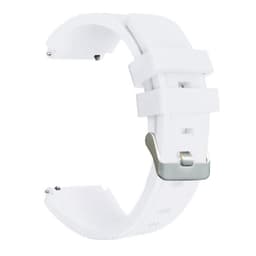 Silikonreim til klokke for Samsung Garmin Huawei Universal Hvit