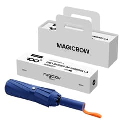 MAGICBOW Automatisk Paraply med Stormsäkert Design för Två Personer -