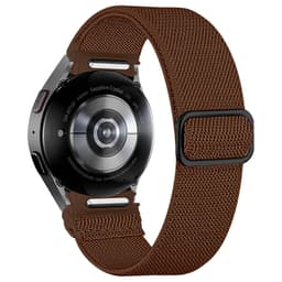 Samsung Klockarmband, Nylon Klockarmband för Samsung Watch 4/5/6 Brun
