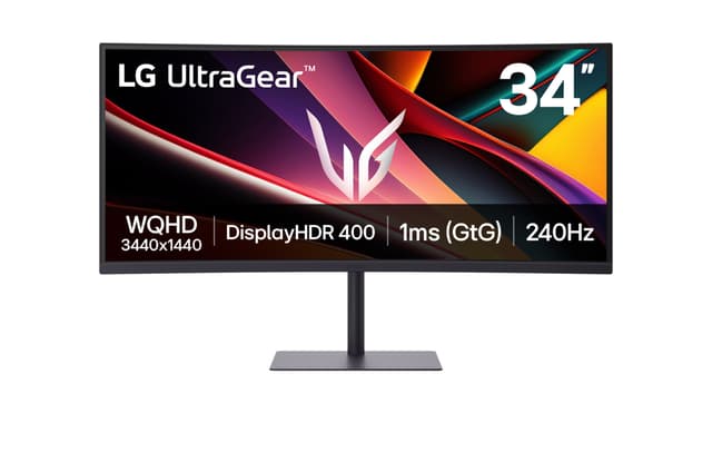 LG UltraGear 34G630A-B 34'' QHD/VA/240Hz/1ms gaming monitor
