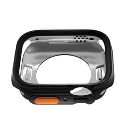 Matt roséguldfärgat klockfodral för Apple Watch Svart 45 mm