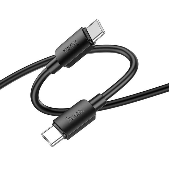 Hoco USB-C til USB-C Kabel 1m 60W - Sort