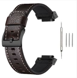 Aito nahkaranneke Casio G-SHOCK DW-5600/GWB5600/GA-2100 Kahvi + musta