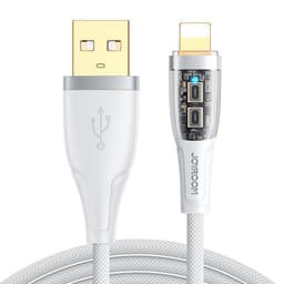 Joyroom Fast USB-C till Lightning kabel 2.4A 1.2m - Vit